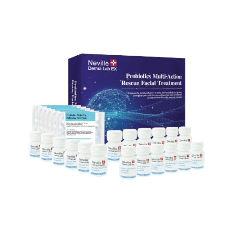Neville Derma Lab EX Probiotics Multi-Action Rescue Facial Treatment 6 Treatments