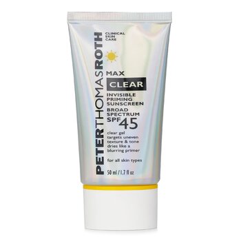 Peter Thomas Roth Max Clear Invisible Priming Sunscreen SPF 45 014905 50ml/1.7oz