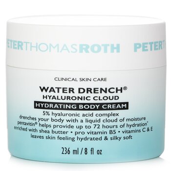 Peter Thomas Roth Water Drench Hyaluronic Cloud Hydrating Body Cream 017692 236ml /  8oz