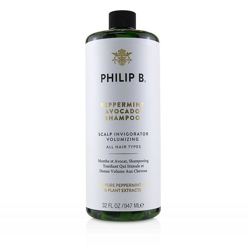 Philip B Peppermint Avocado Shampoo (Scalp Invigorator Volumizing - All Hair Types)  02947 947ml/32oz