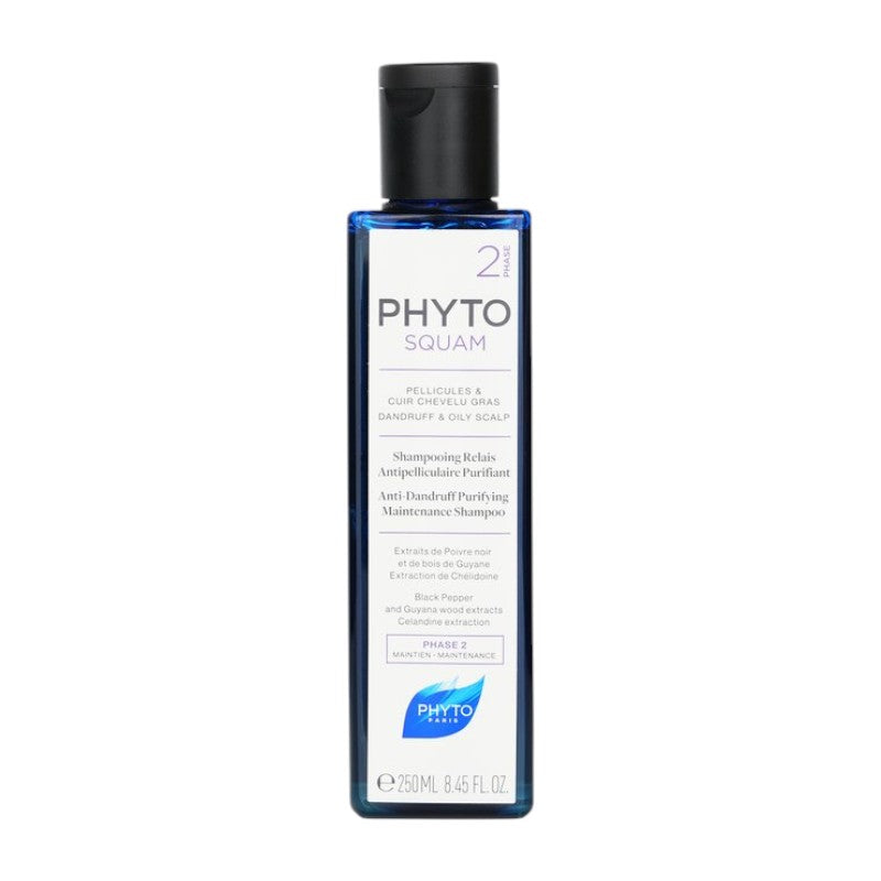 Phyto Phytosquam Anti-Dandruff  Purifying Maintenance Shampoo (Dandruff &amp; Oily Scalp) 250ml/8.45oz