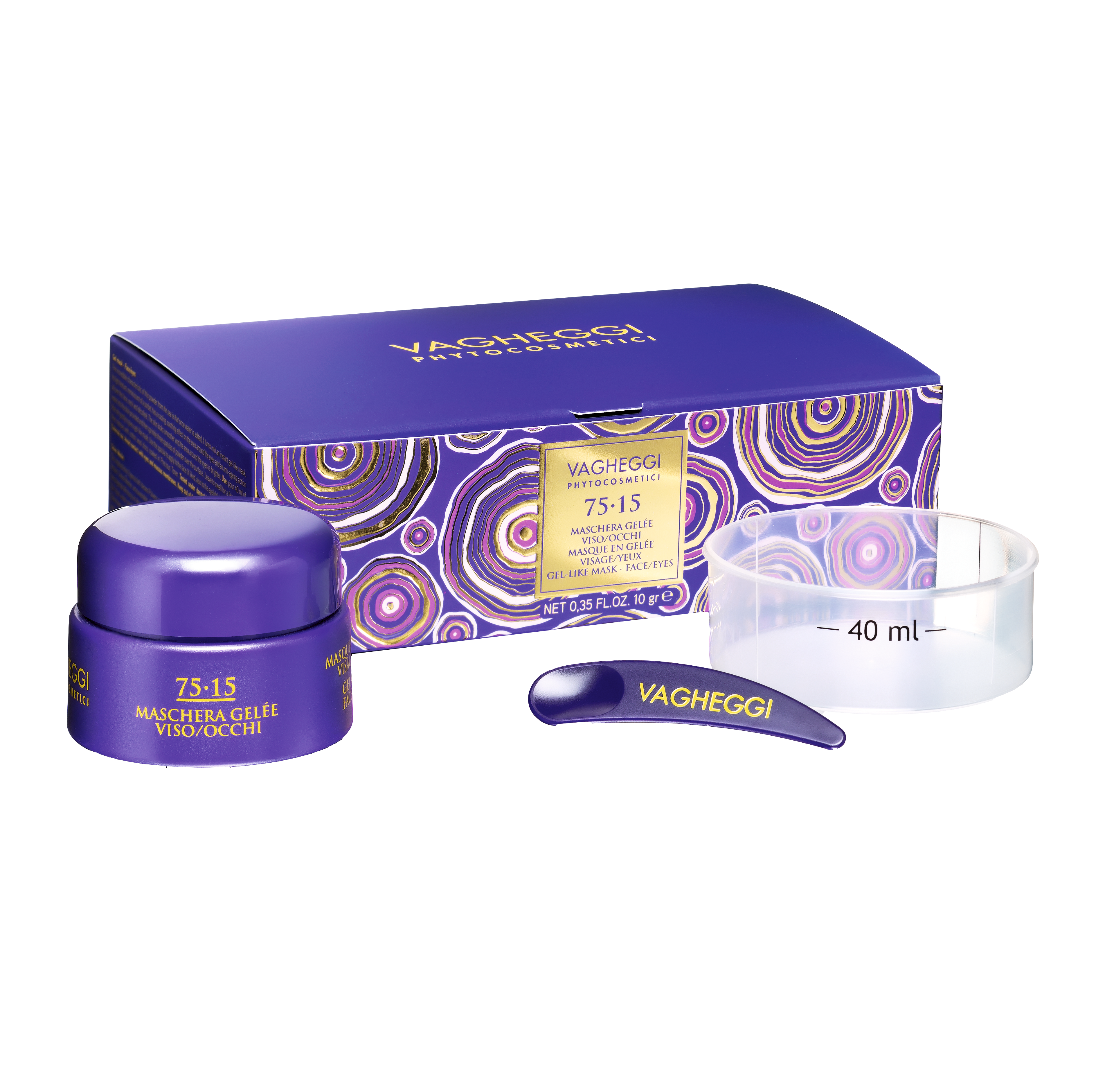 Vagheggi 75.15 Gel-Like Mask - Face/ Eyes 10g