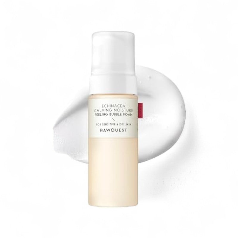 RAWQUEST Echinacea Calming And Moisture Peeling Bubble Foam 150ml