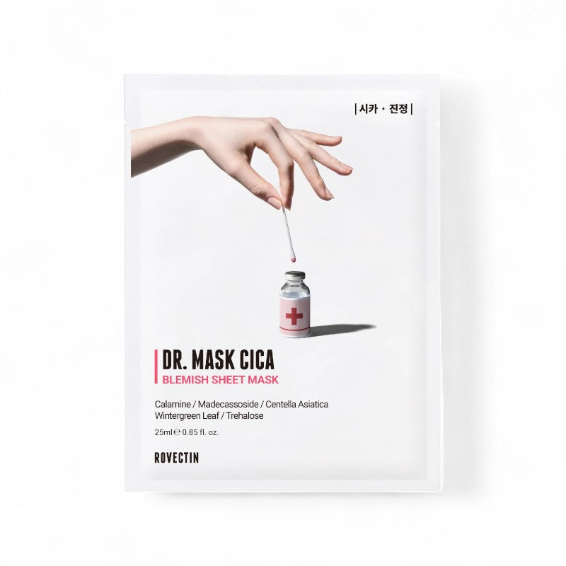 ROVECTIN Dr. Mask Sheet - 3 Types 2024 Version - Cica
