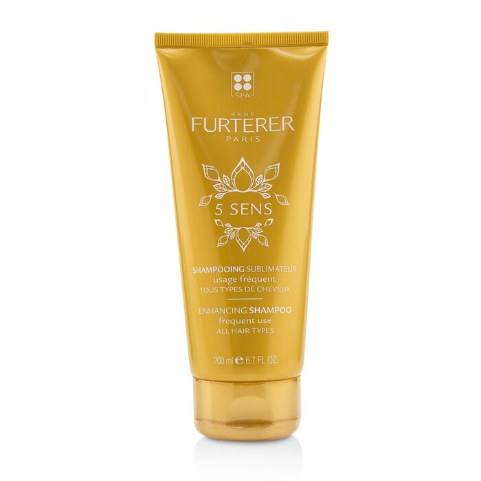 Rene Furterer 5 Sens Enhancing Shampoo (Frequent Use , All Hair Types) 200ml/6.7oz