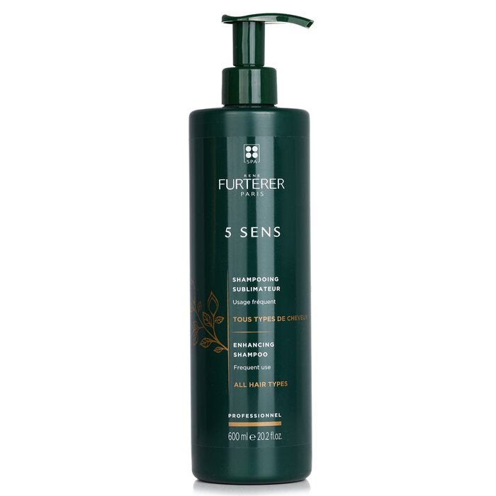 Rene Furterer 5 Sens Enhancing Shampoo - Frequent Use, All Hair Types (Salon Product) P0003908/106787 600ml/20.2oz