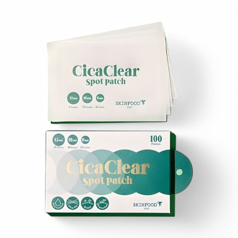 SKINFOOD Cica Clear Spot Patch 25 patches x 4 sheets