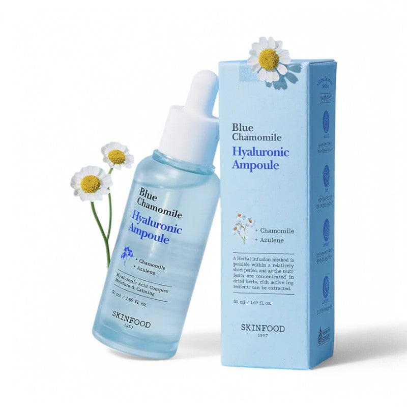 SKINFOOD Blue Chamomile Hyaluronic Ampoule 50ml