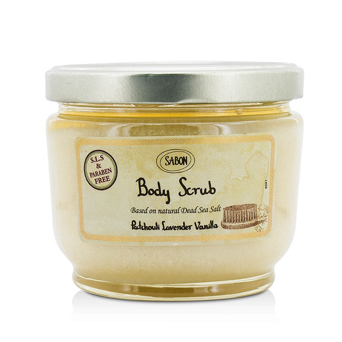 Sabon Body Scrub - Patchouli Lavender Vanilla 22577 600g/21.2oz