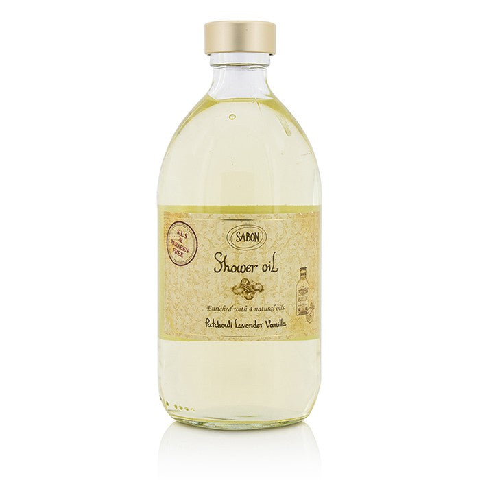 Sabon Shower Oil - Patchouli Lanvender Vanilla 800114/222764 500ml/17.59oz