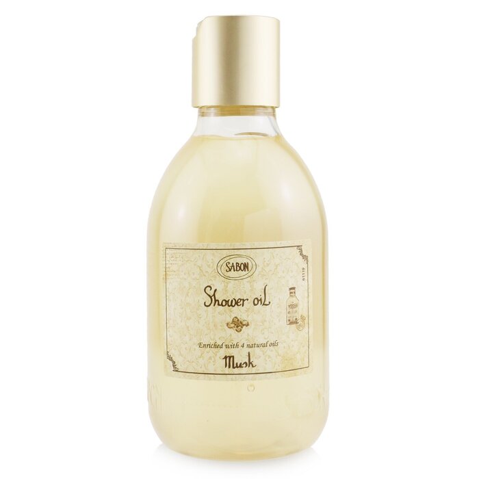 Sabon Shower Oil - Musk (Plastic Bottle) 922943 300ml/10.5oz