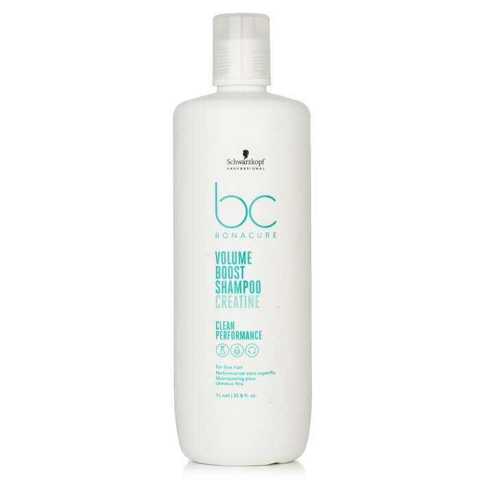 Schwarzkopf BC Bonacure Volume Boost Shampoo Creatine (For Fine Hair) 724851 1000ml/33.8oz