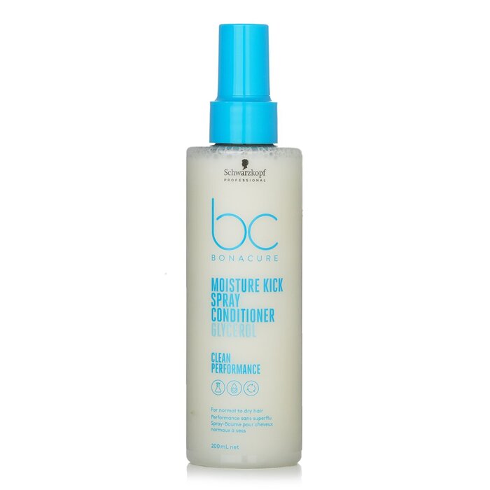 Schwarzkopf BC Moisture Kick Spray Conditioner Glycerol (For Normal To DryHair) 726879 200ml/6.76oz