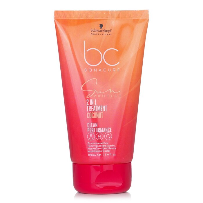 Schwarzkopf BC Bonacure Sun Protect 2 In 1 Treatment Coconut (For Sun-Stressed Hair) 802887 150ml/5oz