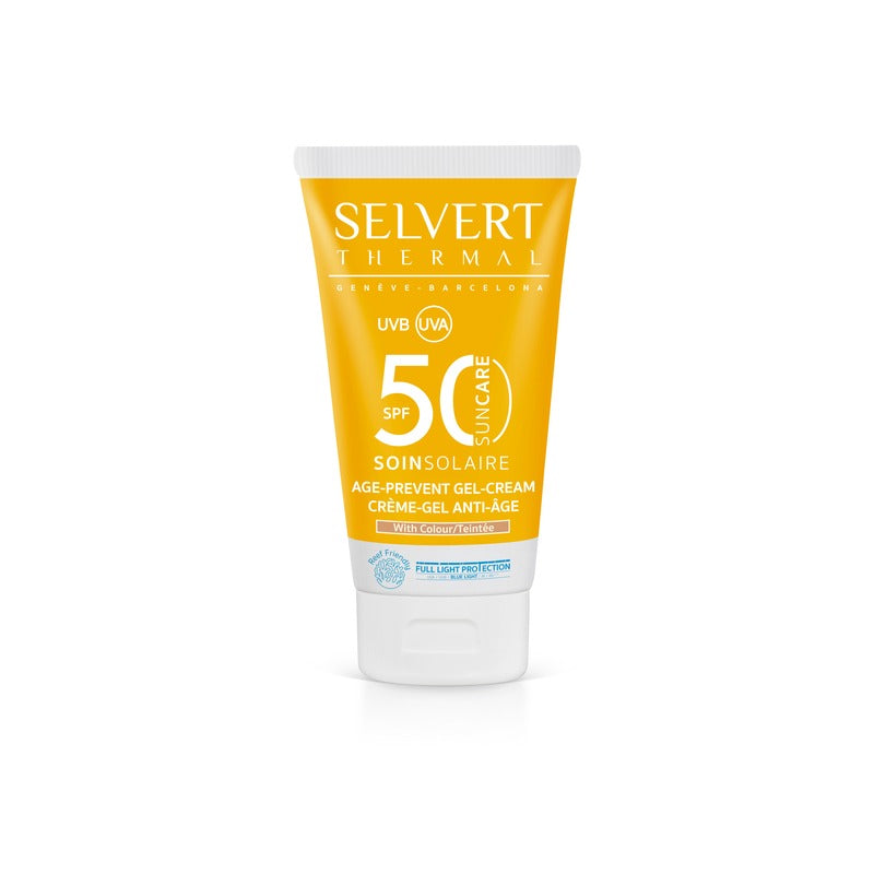 Selvert Thermal Sun Care Age Prevent Gel-Cream SPF50 (Natural) 50ml