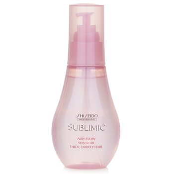 SHISEIDO Sublimic Airy Flow Sheer Oil (Thick, Unruly Hair) 935825 100ml