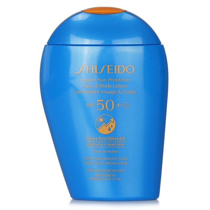 SHISEIDO Expert Sun Protector Face &amp; Body Lotion SPF 50+ UVA (Turns Invisible, Very High Protection, Very Water-Resistant) 15673 150ml/5.07oz