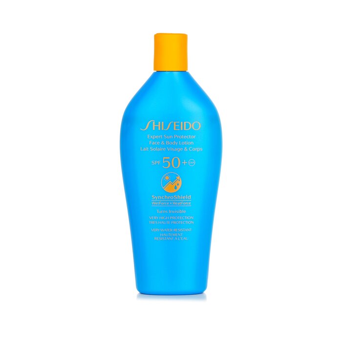 SHISEIDO Expert Sun Protector Face &amp; Body Lotion SPF 50+ (Very High Protection &amp; Very Water-Resistant) 185390 300ml/10.14oz