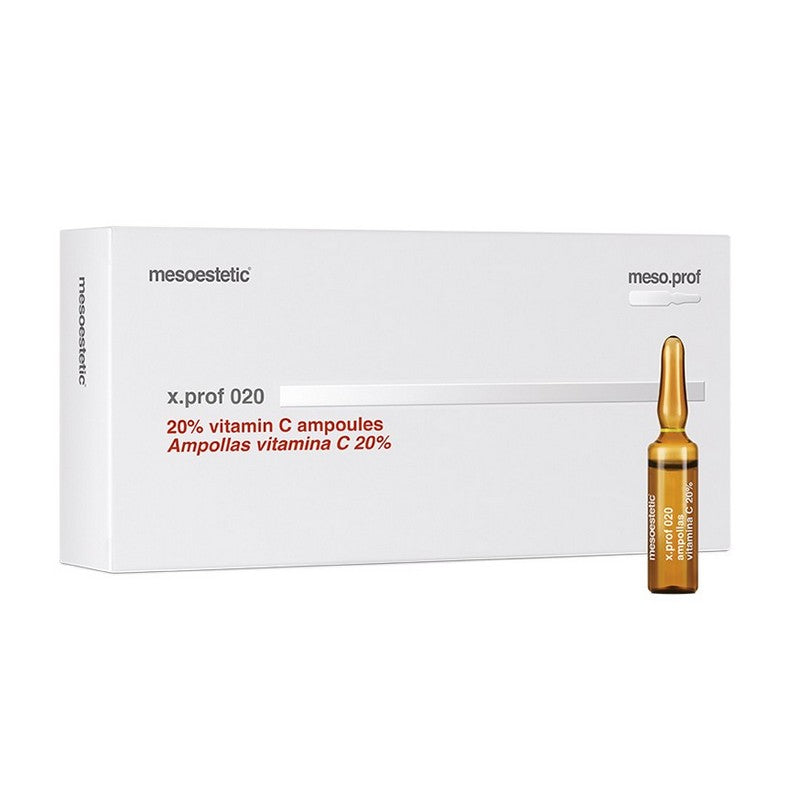 mesoestetic x.prof 020 vitamin C 20% 5ml x 20