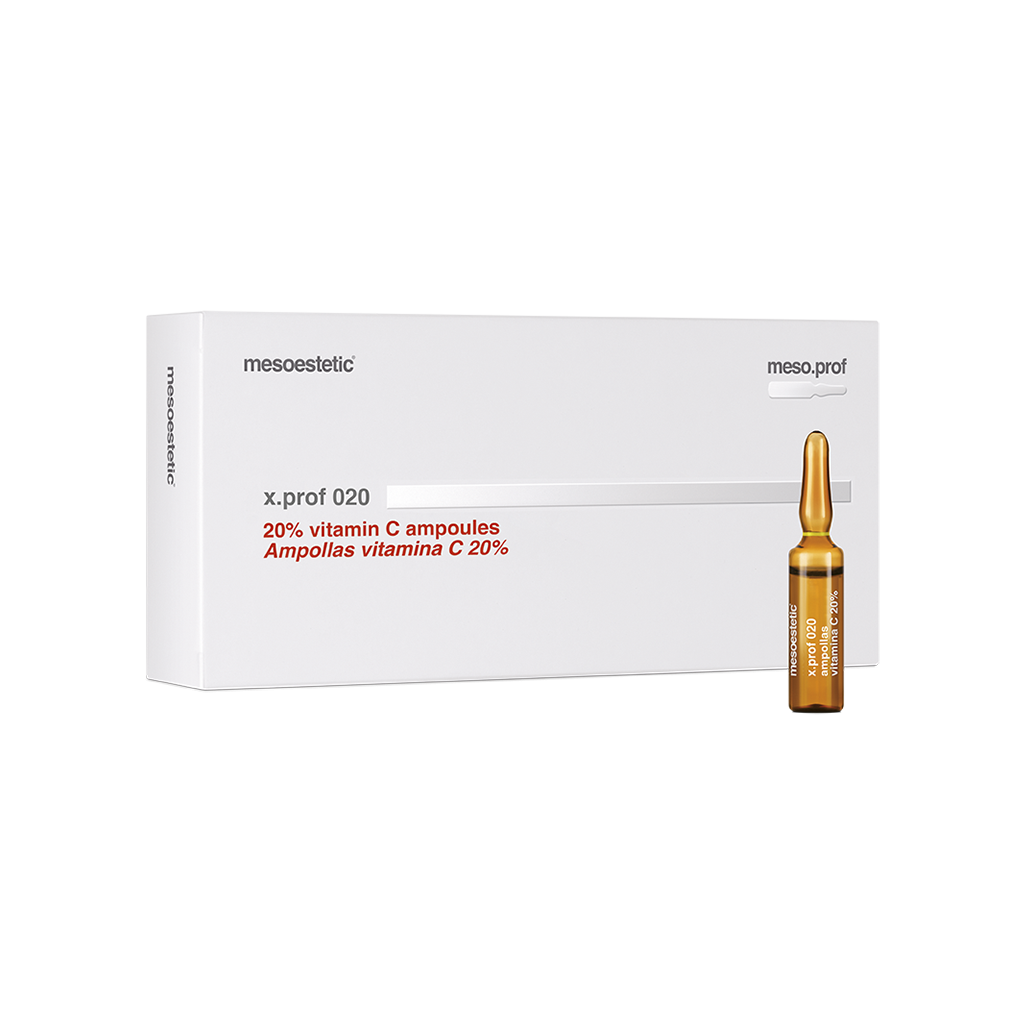 mesoestetic x.prof 020 vitamin C 20% 5ml x 20