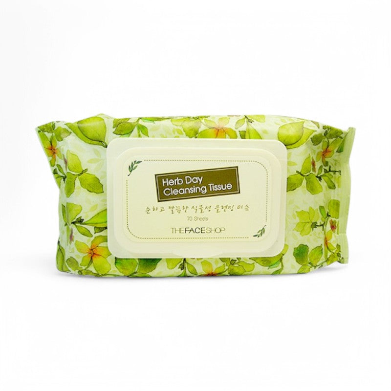 THE FACE SHOP Herb Day Cleansing Tissue 70sheets