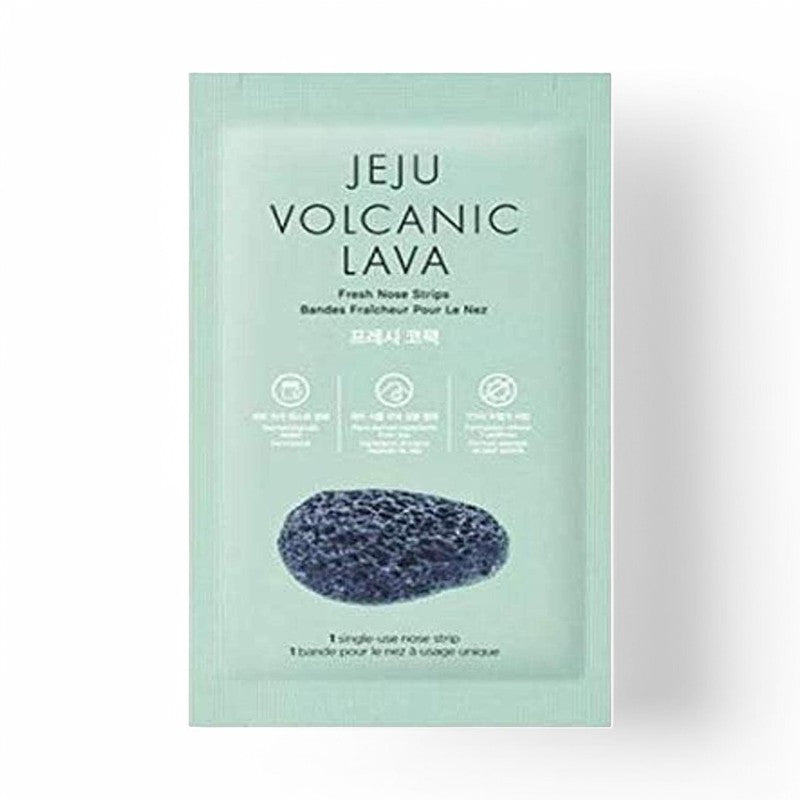 THE FACE SHOP Jeju Volcanic Lava Nose Strips Set - 2 Types 