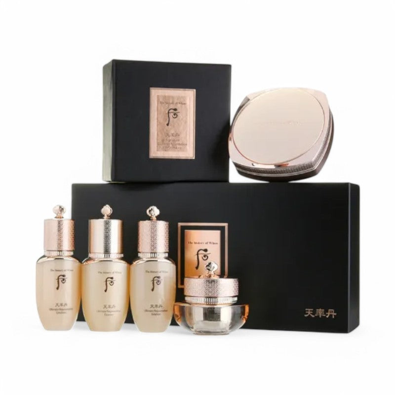 THE WHOO Cheonyuldan Signature Cushion Foundation 21 Special Set 6 pcs