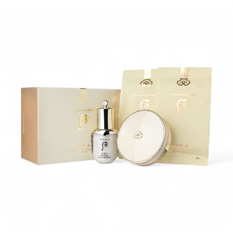 THE WHOO Gongjinhyang Mi Luxury Golden Cushion Glow Special Set - 2 Colors