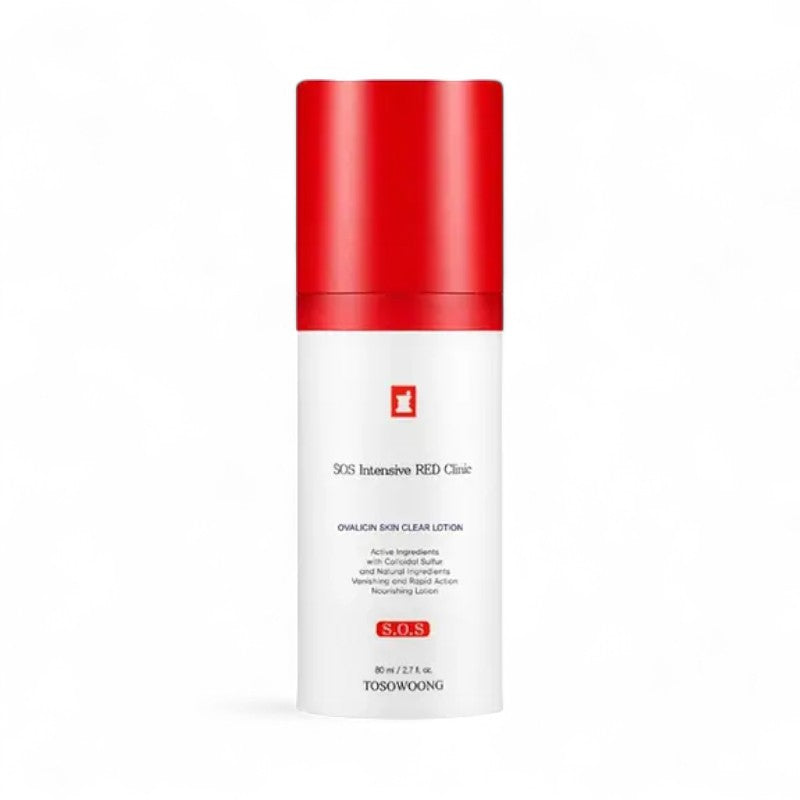 TOSOWOONG SOS Intensive Red Clinic Ovalicin Lotion 80ml