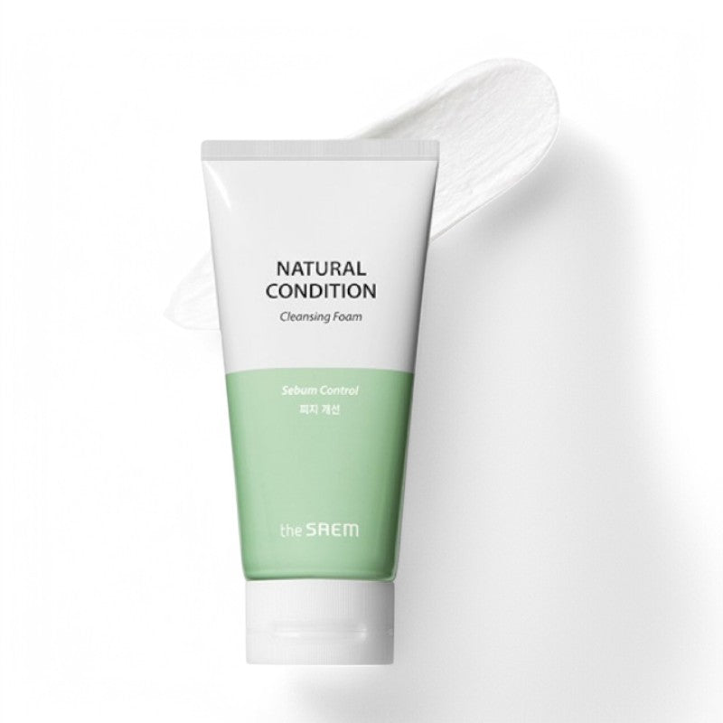 The Saem Natural Condition Cleansing Foam - 5 Types Sebum Control