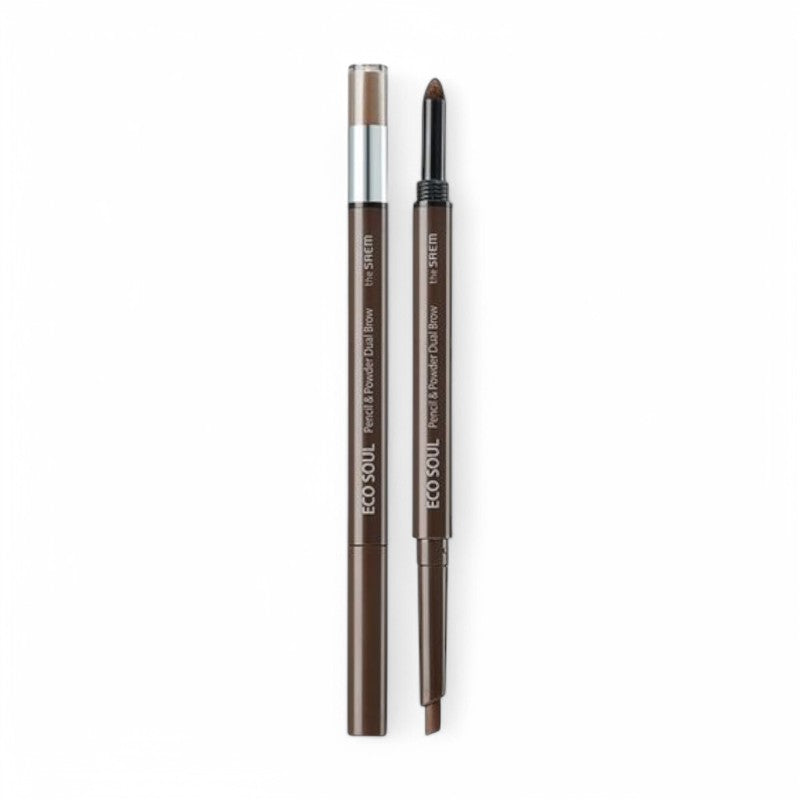 The Saem Eco Soul Pencil &amp; Powder Dual Brow - 4 Colors 