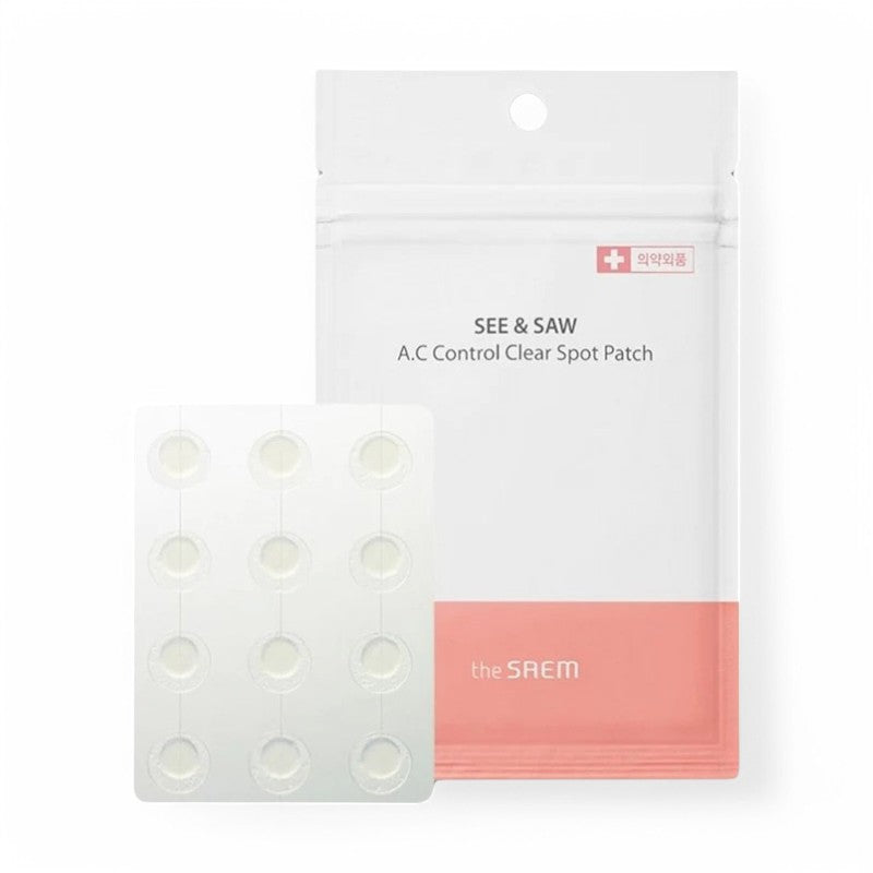 The Saem See &amp; Saw A.C Control Clear Spot Patch 24 patches