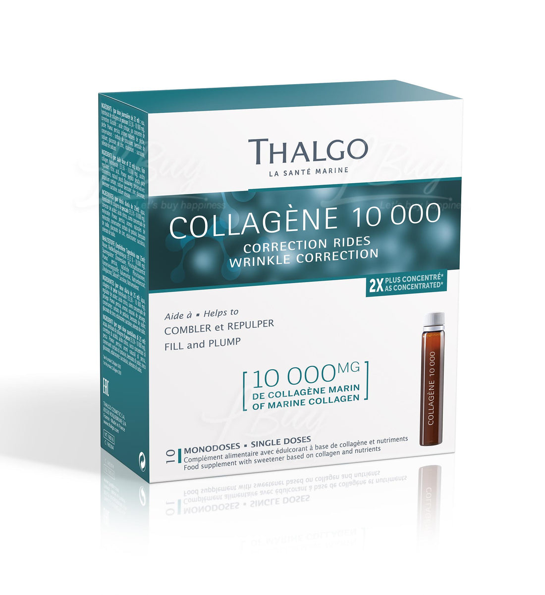 Thalgo (Discounted Price For 2Pcs) Hyalu-ProCollagene-Collagène 10000 25ml x 10