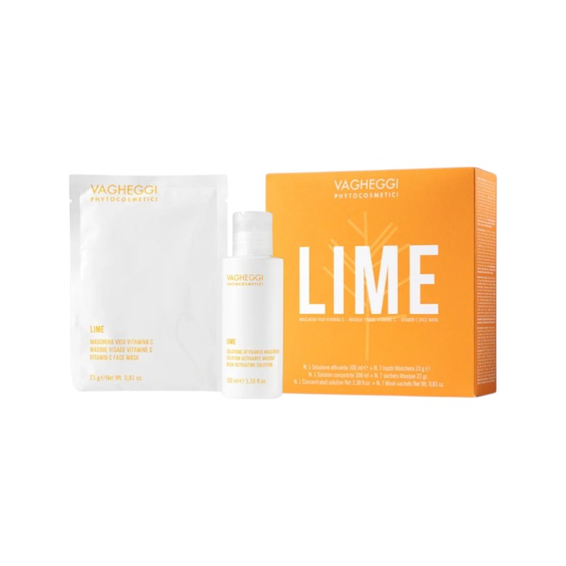 Vagheggi Lime Vitamin C Face Mask 7 Treatments