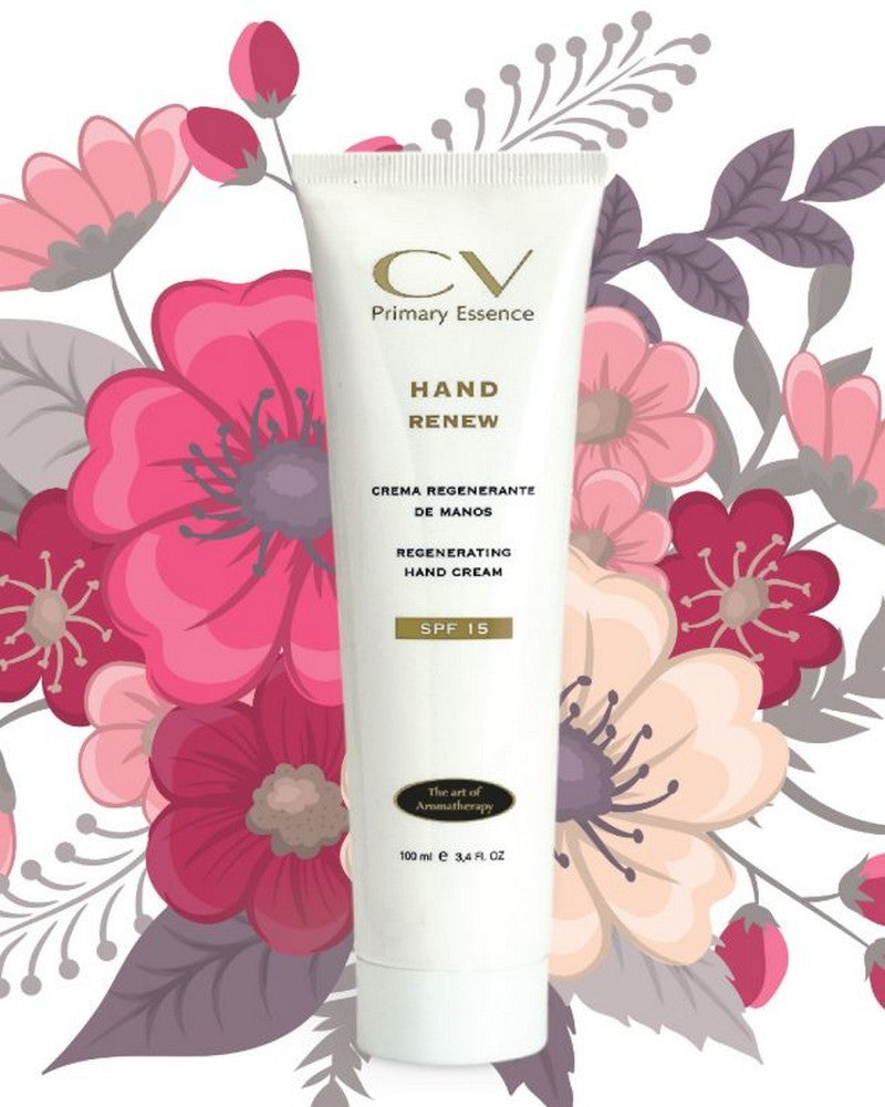 CV Primary Essence Rose Hip and Myrrh Regenerating Hand Cream SPF15 100ml