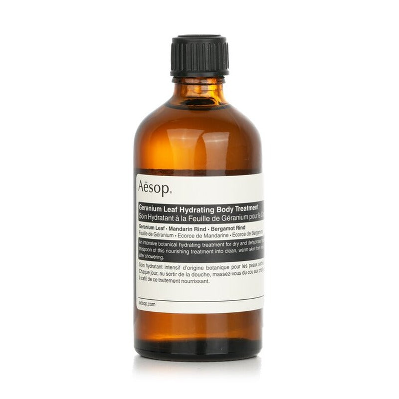 Aesop Geranium Leaf Hydrating Body Treatment 02118/ABD11 100ml/3.2oz