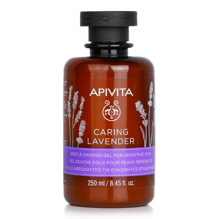 Apivita Caring Lavender Gentle Shower Gel For Sensitive Skin 07455 250ml/8.45oz