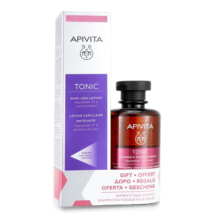 Apivita Hair Loss Lotion with Hippophae TC &amp; Lupine Protein 150ml (Free: Women&