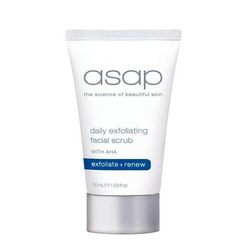 asap Skincare daily exfoliating facial scrub 50ml