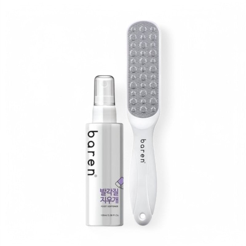 baren Foot Callus Eraser Home Set 2 pcs