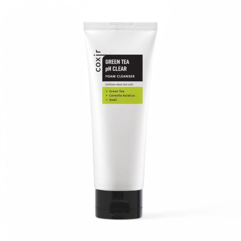 coxir Green Tea pH Clear Foam Cleanser 150ml