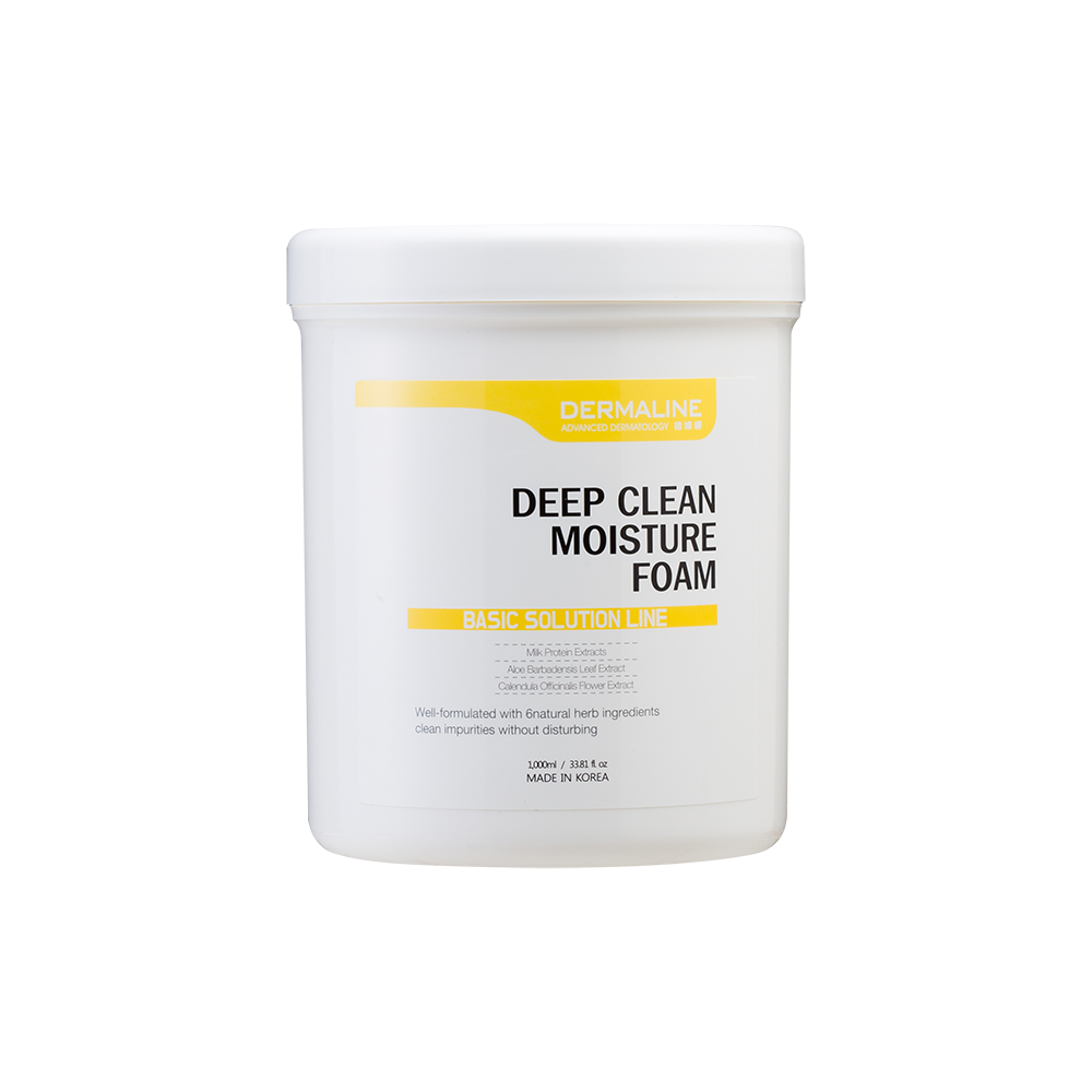 Dermaline Deep Clean Moisture Foam 1000ml