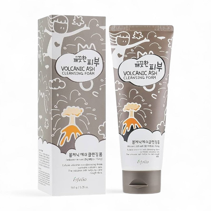 esfolio Pure Skin Volcanic Ash Cleansing Foam 150g