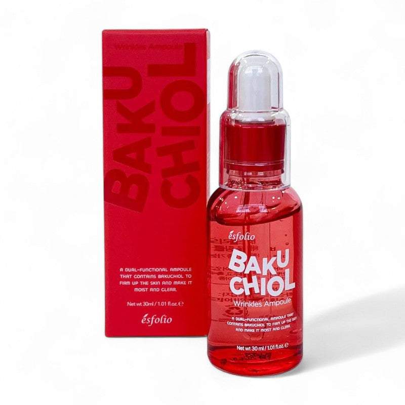 esfolio Ampoule - 6 Types 2023 Version - Bakuchiol Wrinkles 30ml