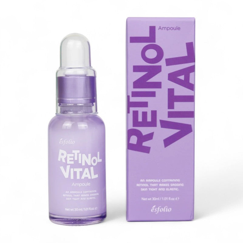 esfolio Ampoule - 6 Types 2023 Version - Retinol Vital 30ml