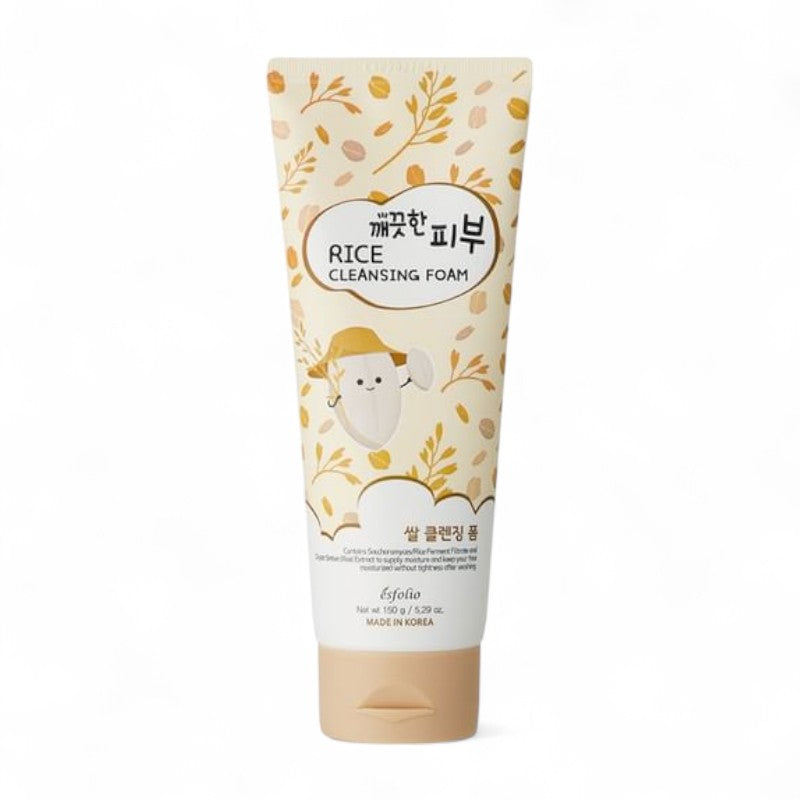 esfolio Pure Skin Rice Cleansing Foam 150g