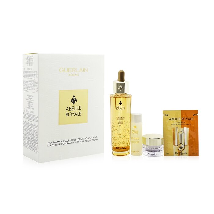 Guerlain Abeille Royale Age-Defying Programme: Youth Watery Oil 50ml + Fortifying Lotion 15ml + Double R Serum 8x0.6ml + Day... 61640  11pcs