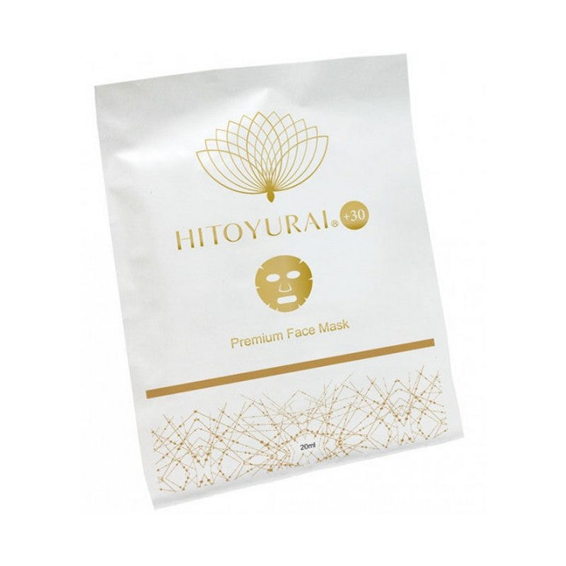 HITOYURAI+30 Premium Face Mask 20ml x 5pcs