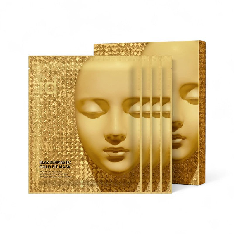 【Clearance】idPLACOSMETICS ID.AZ Dermastic Gold Fit Mask Set 25gx4 (EXP:11/25)