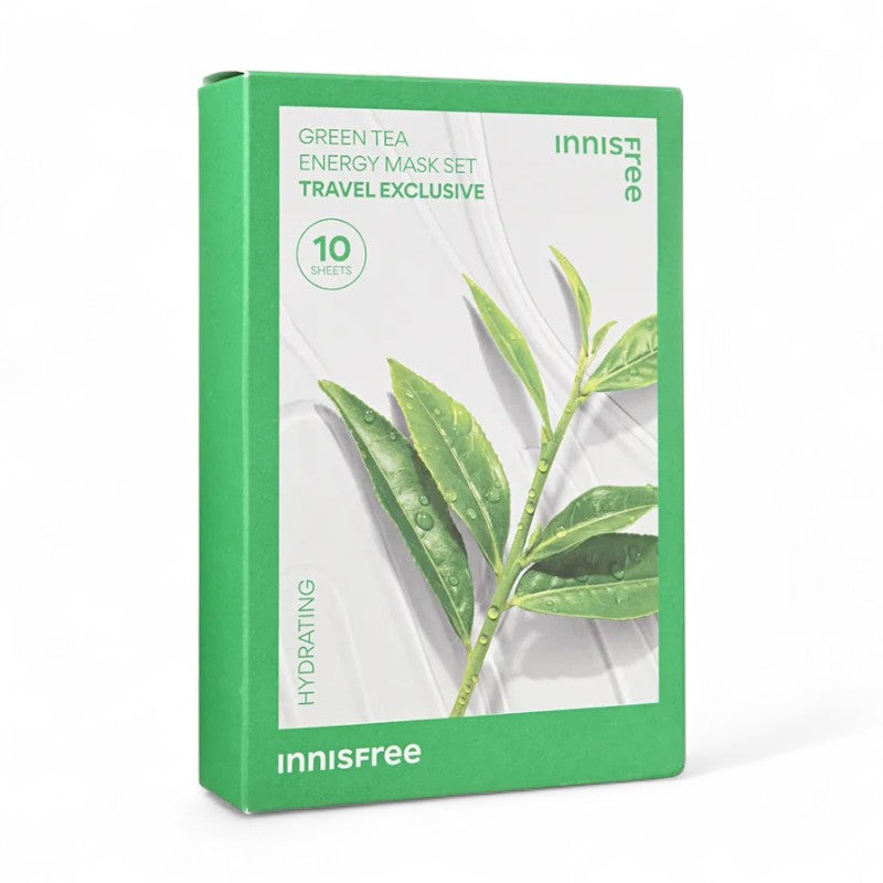 innisfree Energy Mask Set - 6 Types 22ml x 10 Green Tea